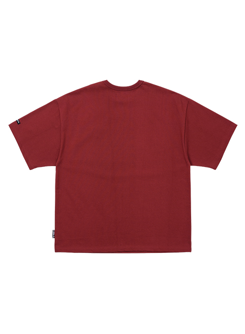 [PBA] DBOF Logo T-Shirt [BURGUNDY]