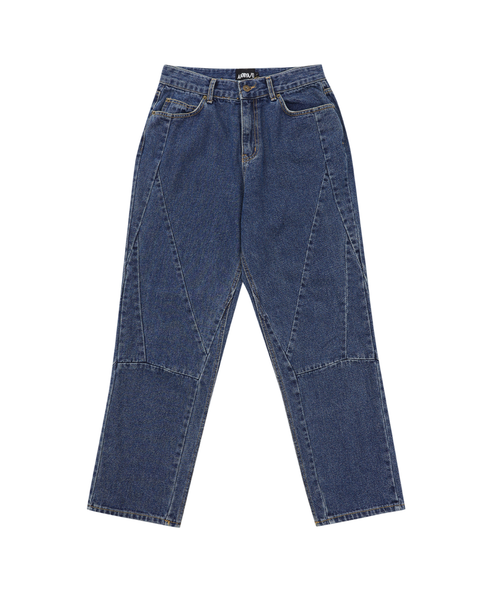 AJO BY AJO아조바이아조 Robot Washed Jeans [BLUE]