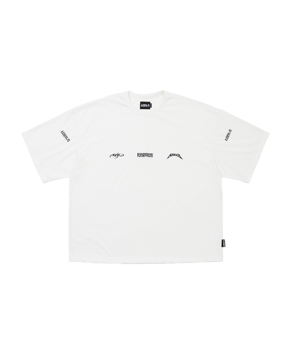 AJO BY AJO아조바이아조 Total Logo T-Shirt [WHITE]