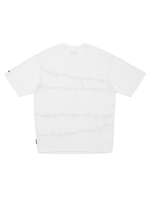 Barbed Wire T-Shirt [WHITE]