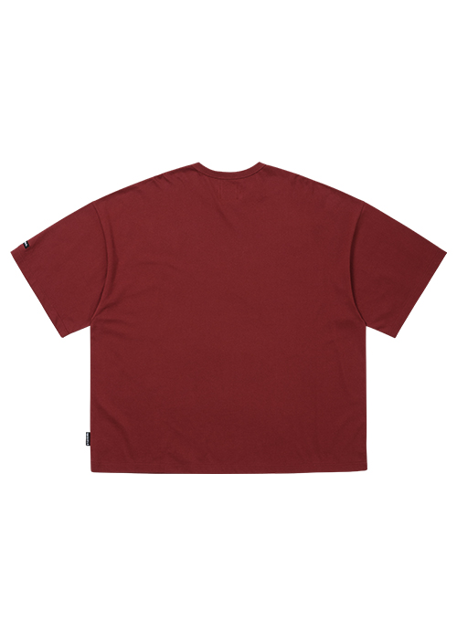 [PBA] SB Logo T-Shirt [BURGUNDY]