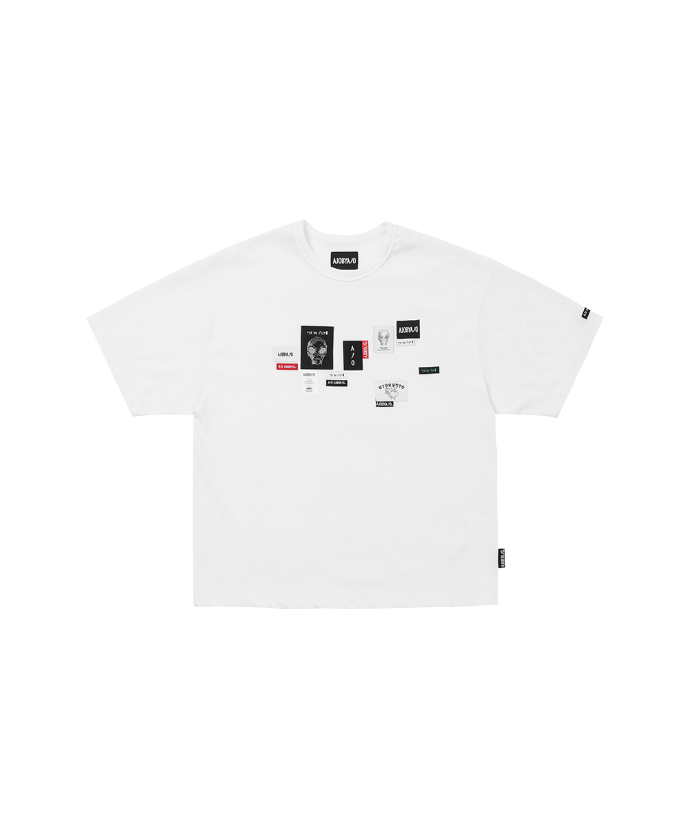 AJO BY AJO아조바이아조 Expensive T-Shirt [WHITE]
